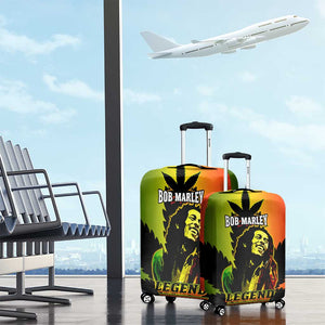 Afro Jamaica Legend Bob Luggage Cover The King Of Reggae