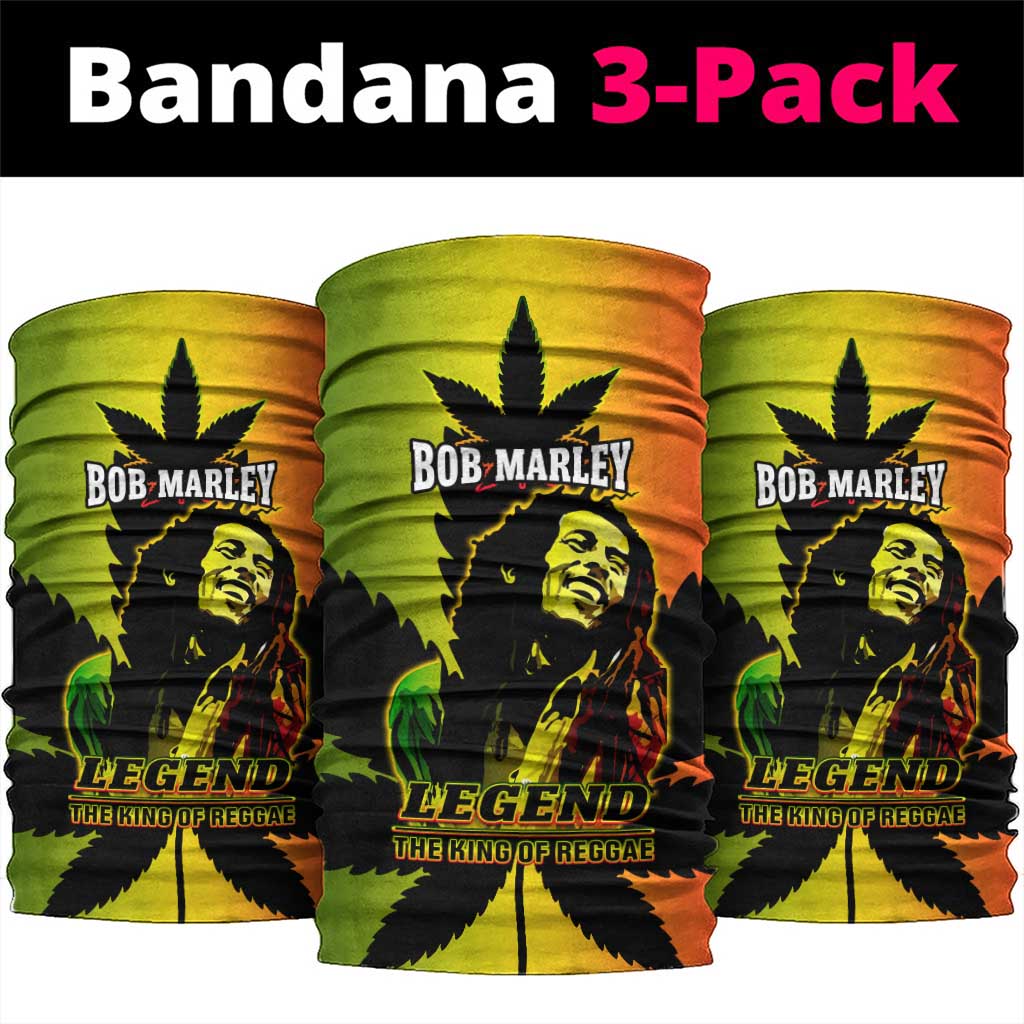 Afro Jamaica Legend Bob Neck Gaiter The King Of Reggae LT14