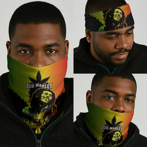 Afro Jamaica Legend Bob Neck Gaiter The King Of Reggae LT14