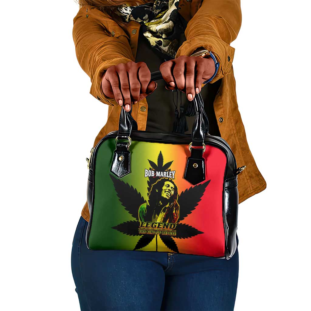 Afro Jamaica Legend Bob Shoulder Handbag The King Of Reggae