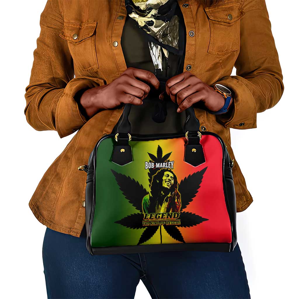 Afro Jamaica Legend Bob Shoulder Handbag The King Of Reggae