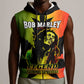 Afro Jamaica Legend Bob Sleeveless Hoodie The King Of Reggae - African Pride