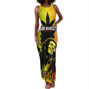 Afro Jamaica Legend Bob Tank Maxi Dress The King Of Reggae