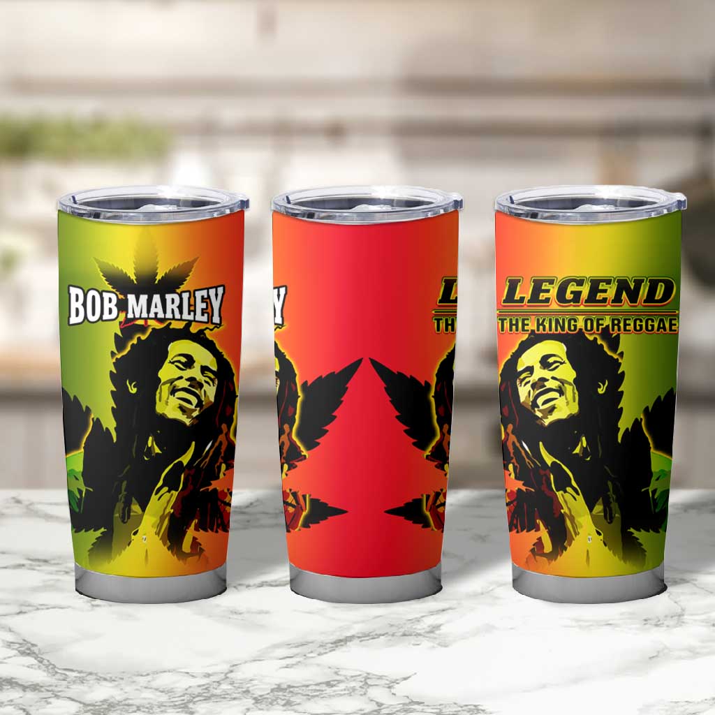 Afro Jamaica Legend Bob Tumbler Cup The King Of Reggae