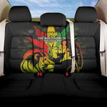 Afro Jamaica Legend Bob Back Car Seat Cover Lion With Cannabis Leaf Pattern LT14