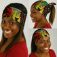 Afro Jamaica Legend Bob Neck Gaiter Lion Cannabis Leaf Pattern LT14