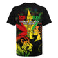 Afro Jamaica Legend Bob Rugby Jersey Lion With Cannabis Leaf Pattern LT14