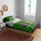 Personalised Zambia Independence Day Bedding Set Kente Pattern