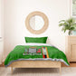 Personalised Zambia Independence Day Bedding Set Kente Pattern