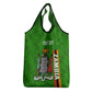 Personalised Zambia Independence Day Grocery Bag Kente Pattern