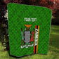 Personalised Zambia Independence Day Quilt Kente Pattern