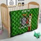 Personalised Zambia Independence Day Quilt Kente Pattern