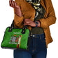 Personalised Zambia Independence Day Shoulder Handbag Kente Pattern