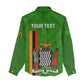 Personalised Zambia Independence Day Women Casual Shirt Kente Pattern LT14