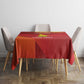 Custom Zimbabwe Cricket Tablecloth Go Lady Chevrons Grunge Style