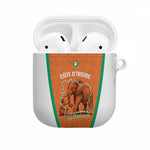 Ivory Coast Football AirPods Case 2026 Cote d'Ivoire Les Elephants Orange Version - African Pride