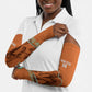 Custom Ivory Coast Football Arm Sleeves 2026 Cote d'Ivoire Les Elephants Orange Version - African Pride