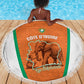 Ivory Coast Football Beach Blanket 2026 Cote d'Ivoire Les Elephants Orange Version - African Pride