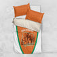 Ivory Coast Football Bedding Set 2026 Cote d'Ivoire Les Elephants Orange Version - African Pride