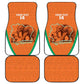 Custom Ivory Coast Football Car Mats 2026 Cote d'Ivoire Les Elephants Orange Version - African Pride