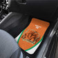 Custom Ivory Coast Football Car Mats 2026 Cote d'Ivoire Les Elephants Orange Version - African Pride