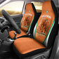 Ivory Coast Football Car Seat Cover 2026 Cote d'Ivoire Les Elephants Orange Version - African Pride