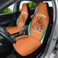 Ivory Coast Football Car Seat Cover 2026 Cote d'Ivoire Les Elephants Orange Version - African Pride