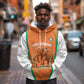 Custom Ivory Coast Football Hoodie 2026 Cote d'Ivoire Les Elephants Orange Version - African Pride