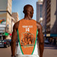 Custom Ivory Coast Football Men Tank Top 2026 Cote d'Ivoire Les Elephants Orange Version - African Pride