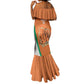 Custom Ivory Coast Football Mermaid Dress 2026 Cote d'Ivoire Les Elephants Orange Version - African Pride