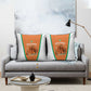 Ivory Coast Football Pillow Cover 2026 Cote d'Ivoire Les Elephants Orange Version - African Pride