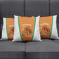 Ivory Coast Football Pillow Cover 2026 Cote d'Ivoire Les Elephants Orange Version - African Pride