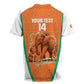 Custom Ivory Coast Football Rugby Jersey 2026 Cote d'Ivoire Les Elephants Orange Version LT14