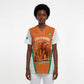 Custom Ivory Coast Football Scrub Top 2026 Cote d'Ivoire Les Elephants Orange Version - African Pride