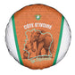 Ivory Coast Football Spare Tire Cover 2026 Cote d'Ivoire Les Elephants Orange Version - African Pride