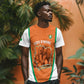 Custom Ivory Coast Football T shirt 2026 Cote d'Ivoire Les Elephants Orange Version LT14