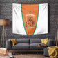 Ivory Coast Football Tapestry 2026 Cote d'Ivoire Les Elephants Orange Version - African Pride