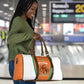 Ivory Coast Football Travel Bag 2026 Cote d'Ivoire Les Elephants Orange Version - African Pride