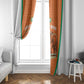 Ivory Coast Football Window Curtain 2026 Cote d'Ivoire Les Elephants Orange Version - African Pride