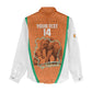 Custom Ivory Coast Football Women Casual Shirt 2026 Cote d'Ivoire Les Elephants Orange Version - African Pride