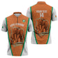 Custom Ivory Coast Football Zipper Polo Shirt 2026 Cote d'Ivoire Les Elephants Orange Version - African Pride