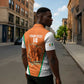Custom Ivory Coast Football Zipper Polo Shirt 2026 Cote d'Ivoire Les Elephants Orange Version - African Pride
