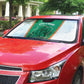 Ivory Coast Football Auto Sun Shade 2026 Cote d'Ivoire Les Elephants Green Version - African Pride