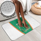 Ivory Coast Football Bathroom Set 2026 Cote d'Ivoire Les Elephants Green Version - African Pride