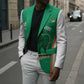 Custom Ivory Coast Football Blazer 2026 Cote d'Ivoire Les Elephants Green Version - African Pride