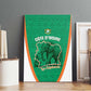 Ivory Coast Football Canvas Wall Art 2026 Cote d'Ivoire Les Elephants Green Version - African Pride
