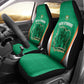 Ivory Coast Football Car Seat Cover 2026 Cote d'Ivoire Les Elephants Green Version - African Pride