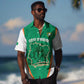 Custom Ivory Coast Football Hawaiian Shirt 2026 Cote d'Ivoire Les Elephants Green Version LT14