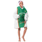 Custom Ivory Coast Football Kid Wearable Blanket Hoodie 2026 Cote d'Ivoire Les Elephants Green Version - African Pride
