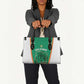 Ivory Coast Football Leather Bag 2026 Cote d'Ivoire Les Elephants Green Version - African Pride
